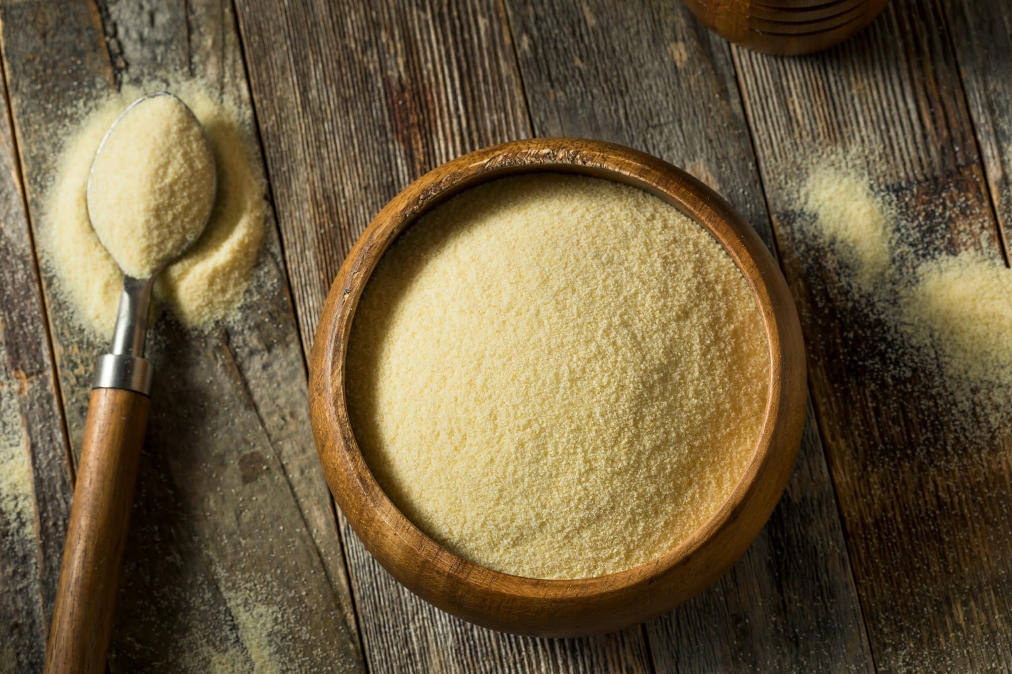 Dry Organic Semolina Durum Flour